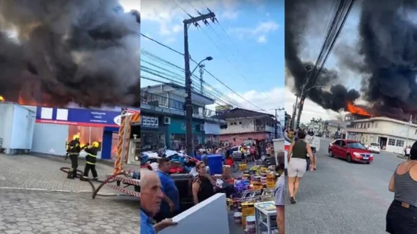 imagem colorida incendio guaruva
