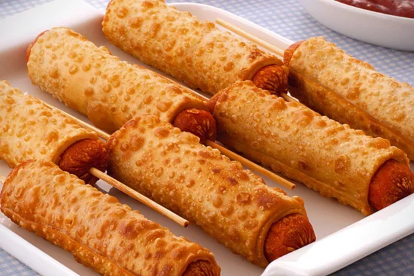 Cachorro- quente de palito para festas juninas