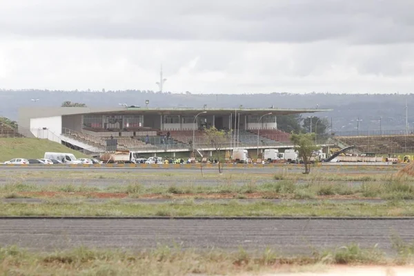 Governador Ibaneis Rocha acompanha o início das obras no autódromo Nelson Piquet