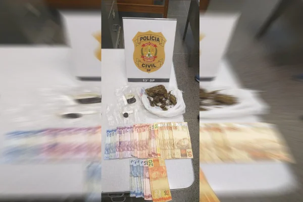 maconha e dinheiro