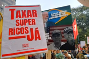 Manifestação na Avenida Paulista 