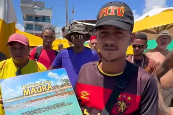 Barraqueiro envolvido em briga com turista em Porto de Galinhas alega que foi agredido