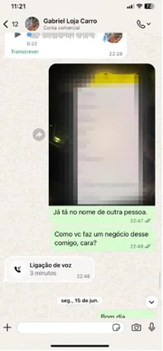 Estelionatário dá “golpe do balcão” em PM dentro de revendedora de veículos - imagem 4