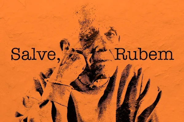 Ilustração com Rubem Fonseca