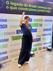 Gyselle Soares está se preparando para as eleições do ano que vem Gyselle Soares está se preparando para as eleições do ano que vem