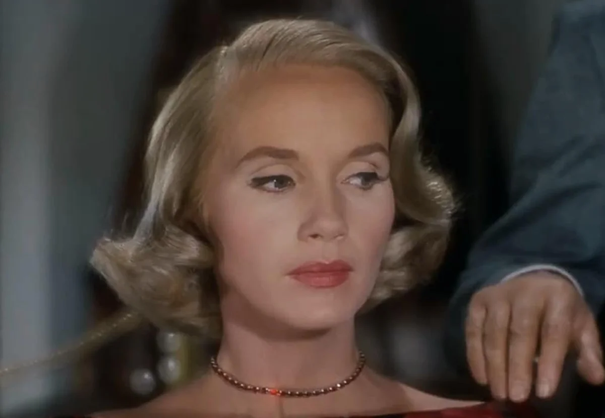 Eva Marie Saint no filme Intriga Internacional Eva Marie Saint no filme Intriga Internacional