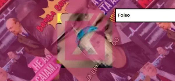 Captura de tela de post falso sobre suposta declaração de Flávio Dino sobre a economia