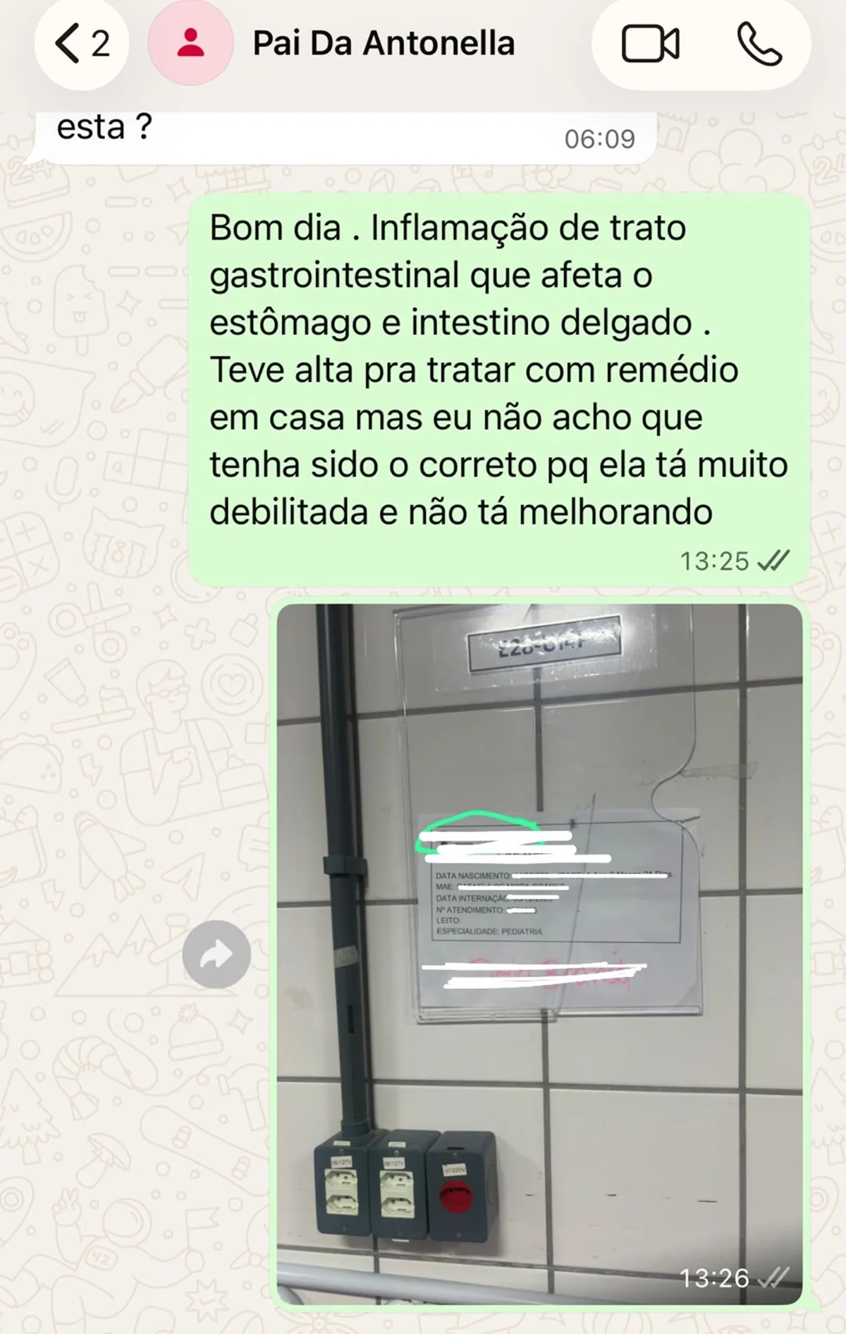 Rafaela Moura mostrou as tentativas de pedido de ajuda ao pai de sua filha Rafaela Moura mostrou as tentativas de pedido de ajuda ao pai de sua filha