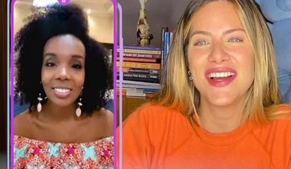 Giovanna Ewbank em live com Thelma Assis