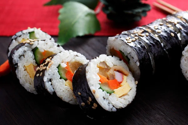 Kimbap - comida coreana