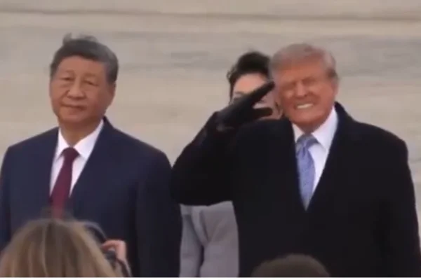 Xi Jinping, presidente da China, e Donald Trump, presidente dos EUA