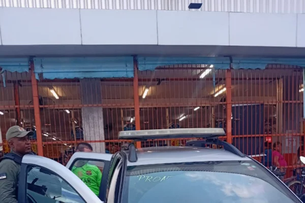 Imagem colorida, polícia foi acionada- Metrópoles