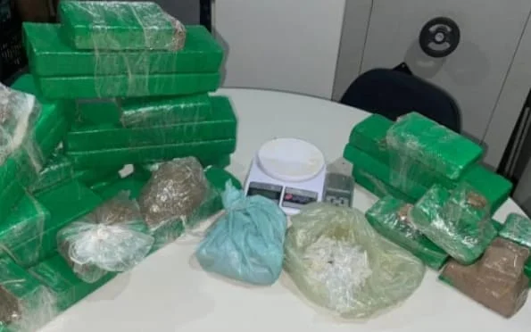 Homem passa mal e morre ao ser preso com mais de 15 kg de drogas