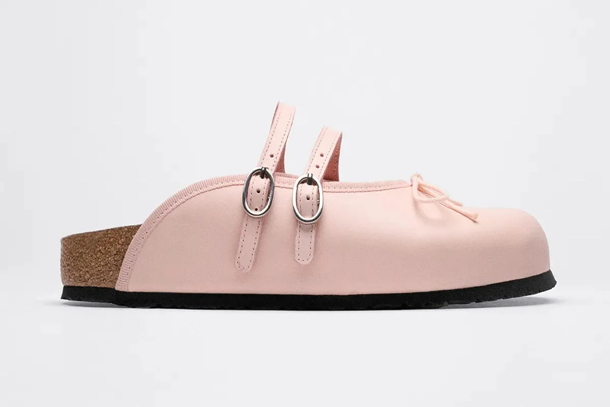 Modelos Birkenstock em parceria com a Repetto 