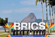 Foto oficial das autoridades no Brics