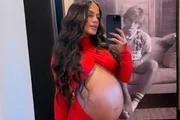 Carol Peixinho mostra o barrigão da gestação de Bento