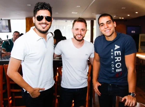 Leonardo Orelli, Leonardo Angelos e Brenno Nery Leonardo Orelli, Leonardo Angelos e Brenno Nery