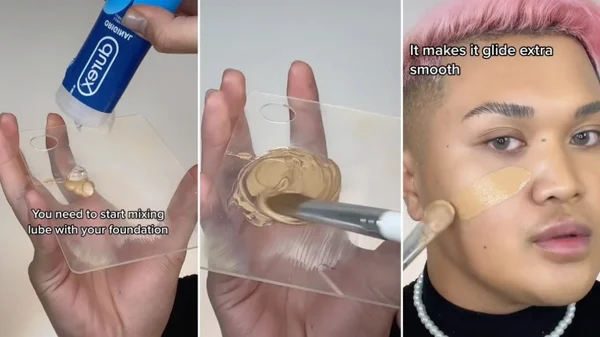 Especialista alerta sobre “truque do lubrificante no rosto” do TikTok