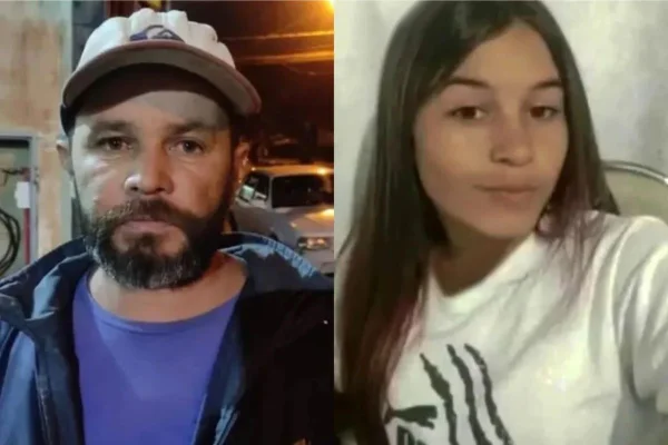 Imagem colorida mostra Gutemberg Peixoto Alves de Souza, de 45 anos, foragido da polícia desde 2022, pelo assassinato da filha Agata - Metrópoles