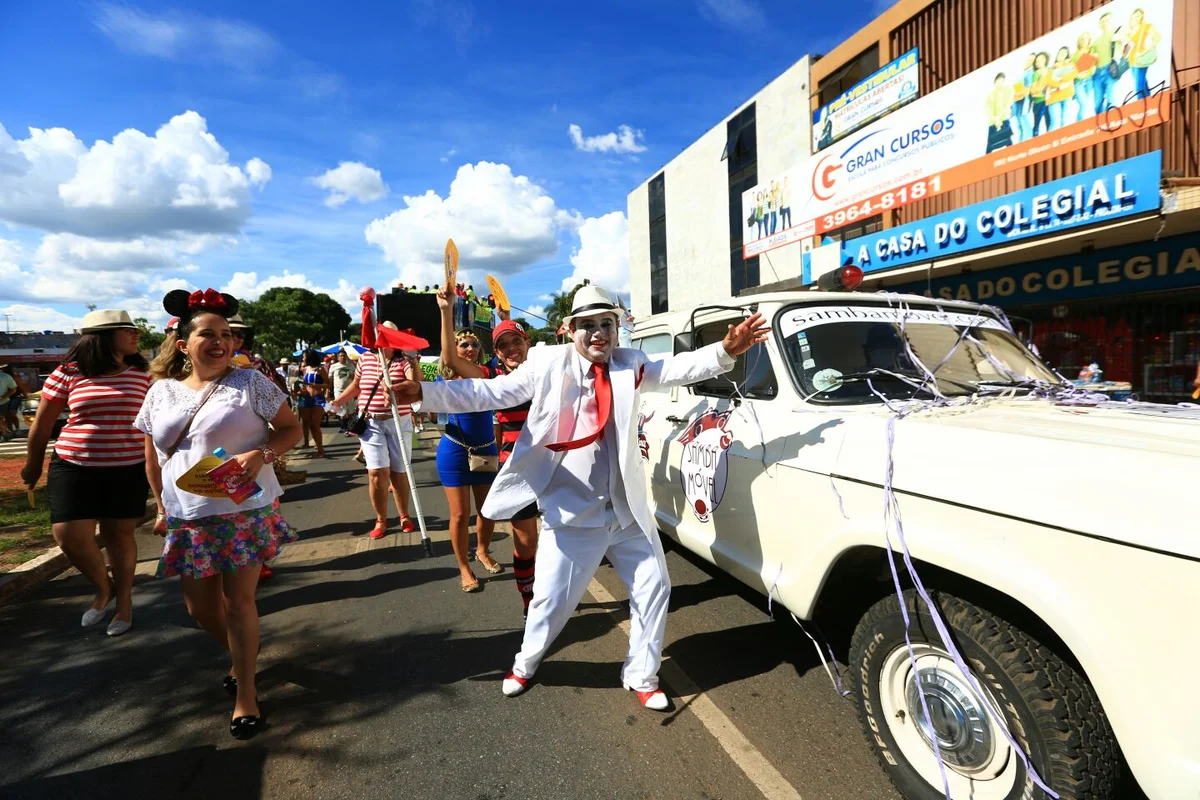 Foliões tomam as ruas de Brasília no segundo dia de carnaval - imagem 3 Foliões tomam as ruas de Brasília no segundo dia de carnaval - imagem 3