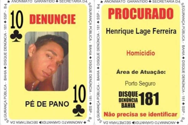 imagem colorida pe de pano lider facção bahia