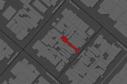 Viela dava acesso a três casas de vila que ficavam no número 60 da Rua Arapapi