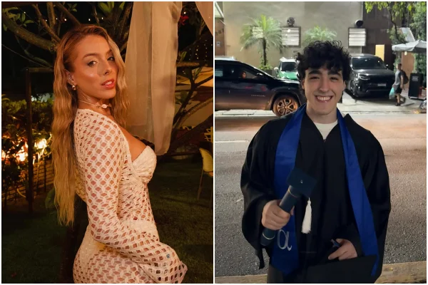 Filho menor do cantor Bruno assume namoro com famosa 10 anos mais velha