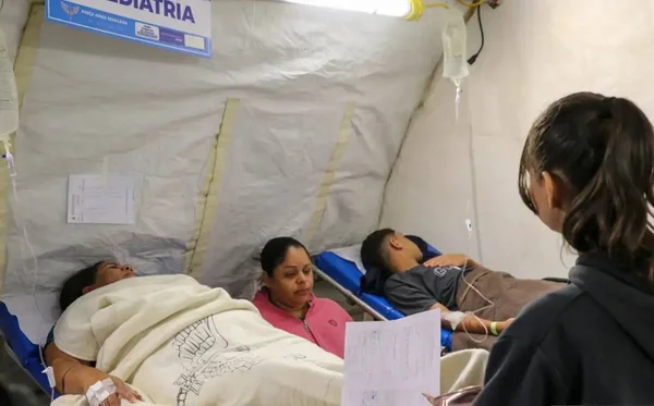 Imagem colorida de Dengue no Rio de Janeiro