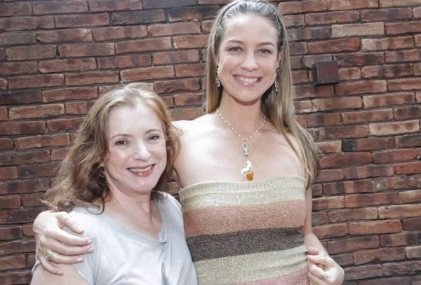 Luana Piovani e a mãe
