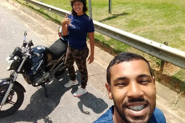 Katia Katerine e o ex-noivo, Douglas Henrique