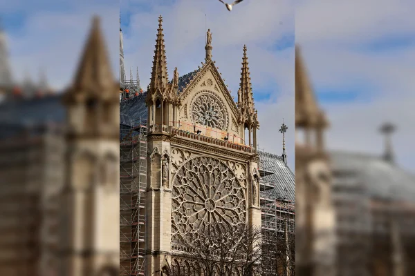 Imagem colorida, Catedral de Notre-Dame