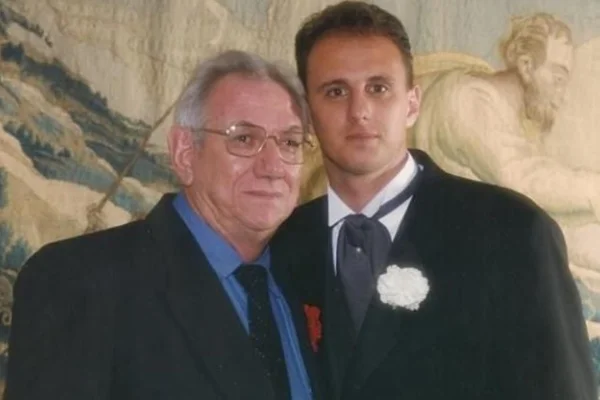 Rogério Ceni e seu pai
