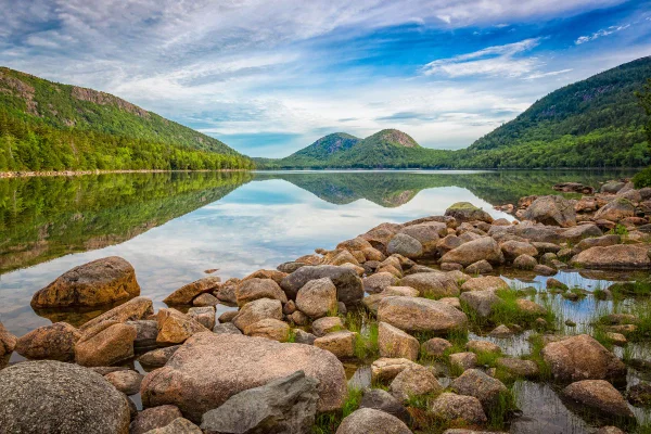 foto colorida Acadia (Maine) nos Estados Unidos