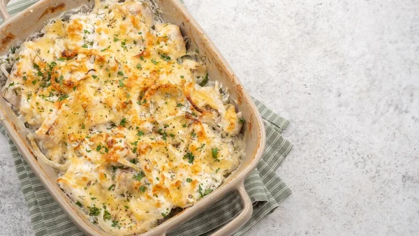 Bacalhau gratinado