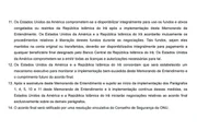 EUA x Irã: acordo de paz prevê pontos a serem cumpridos por cada lado - imagem 4 EUA x Irã: acordo de paz prevê pontos a serem cumpridos por cada lado - imagem 4