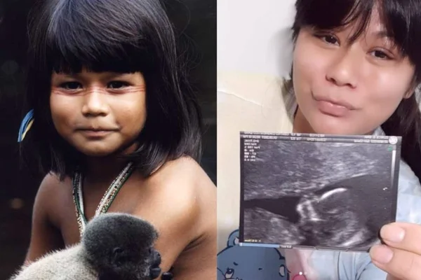 Eunice Baia atriz protagonista de Taina