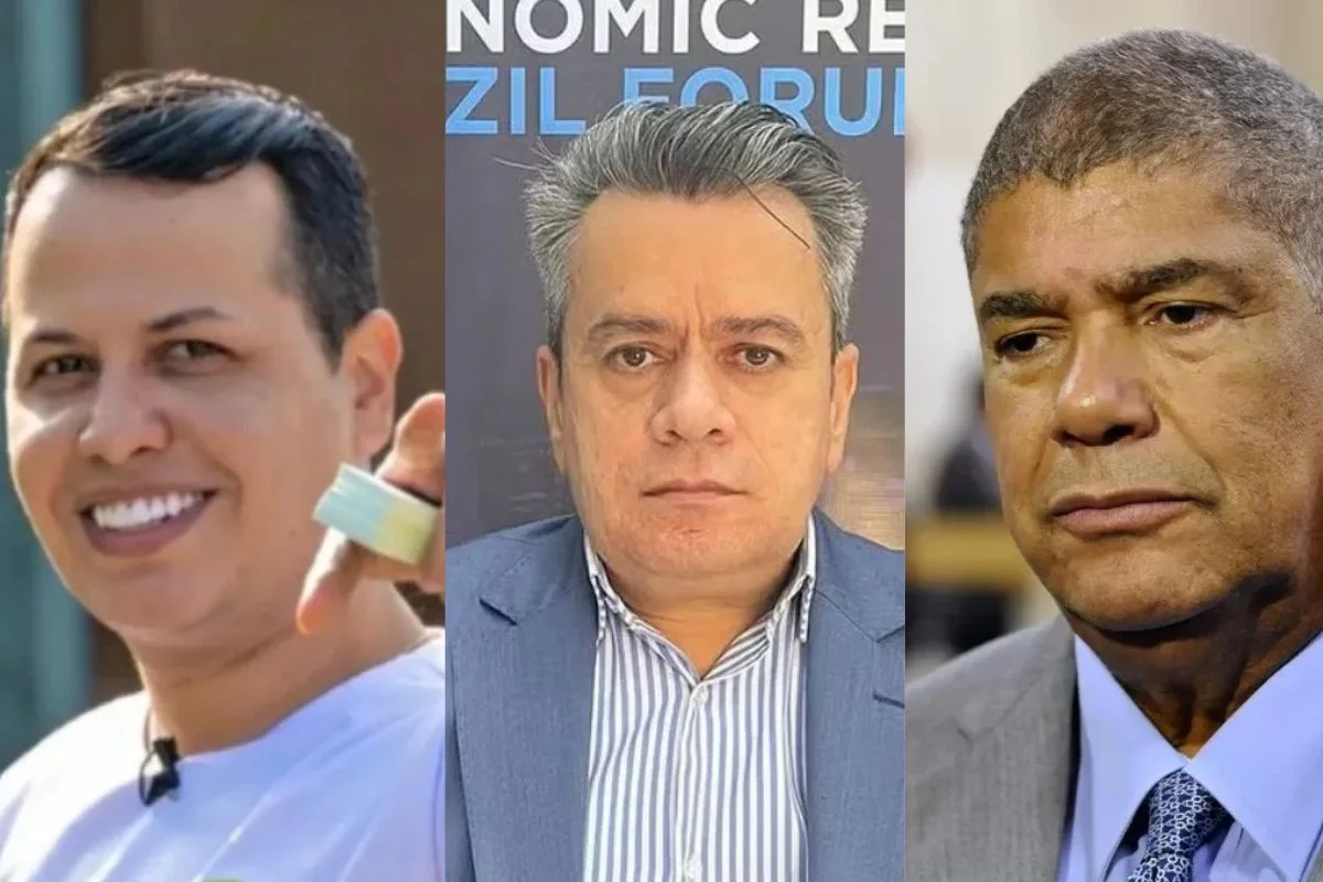 Danilo Morgado, Levi Oliveira e Milton Leite Danilo Morgado, Levi Oliveira e Milton Leite