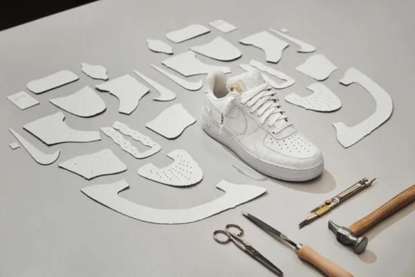 Tênis da Louis Vuitton desenhado por Virgil Abloh