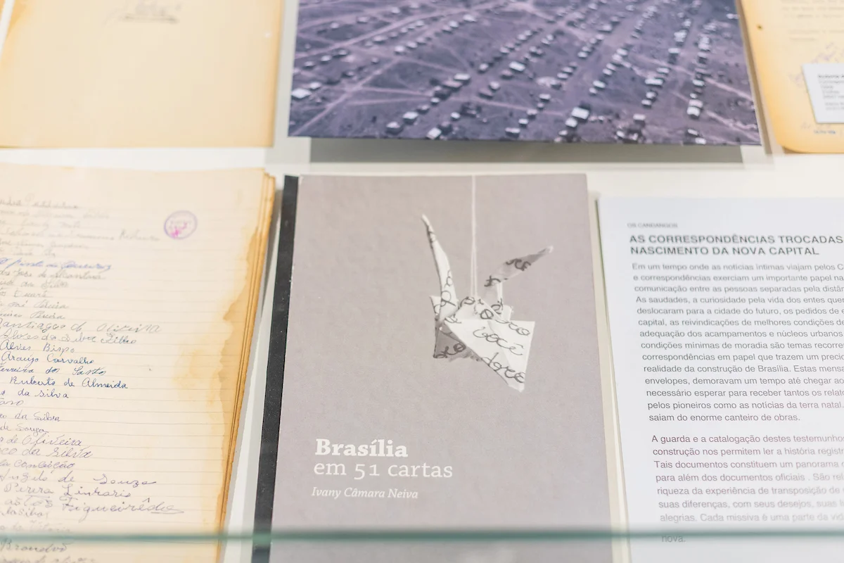 Documentos apresentados na exposição Utopias em construção: Brasília nas dobras do tempo Documentos apresentados na exposição Utopias em construção: Brasília nas dobras do tempo