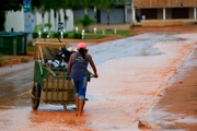 Antes das obras: alagamentos por toda parte 