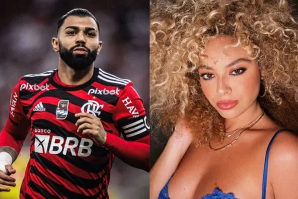 Gabigol, Julia Rodrigues e Dhiovanna Barbosa
