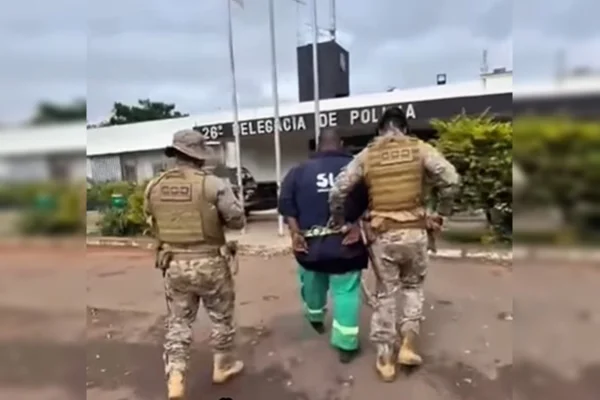 Funcionário do SLU é preso por estuprar sobrinha de 9 anos