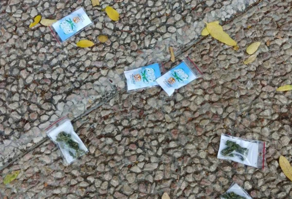 “Tá chovendo maconha”: drone joga sacos de cannabis à população em Tel Aviv