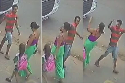 Mãe é agredida com soco no rosto por desconhecido em Cuiabá