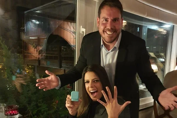 Rafael Vaz e Marcela Corrieri