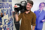 João Augusto Liberato, filho de Gugu, mostrou o arquivo com as recordações do pai