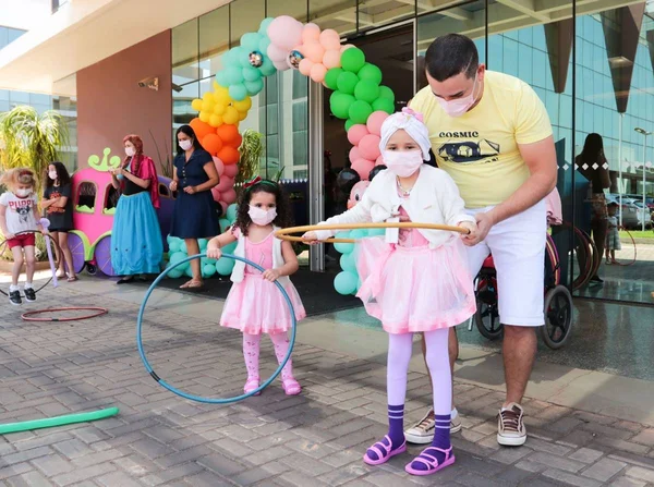 Festa do dia das crianças do hospital Sírio-Libanês