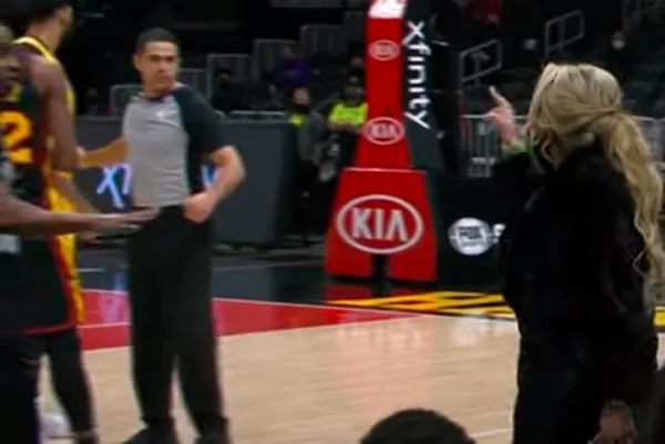 LeBron James discute com torcedora na NBA