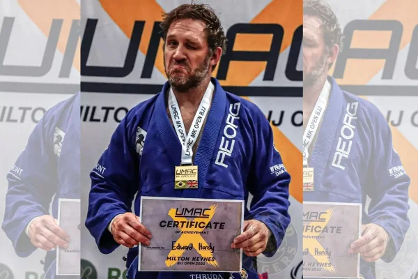 Tom Hardy, ator de Venom, vence campeonato de jiu-jitsu