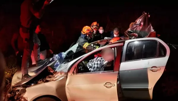 Idoso morre ao bater carro em cavalos no interior de São Paulo